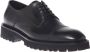 Baldinini Lace-ups in black leather Black Heren - Thumbnail 1