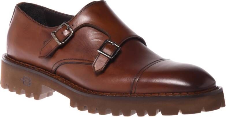 Baldinini Lace-ups in leather Brown Heren