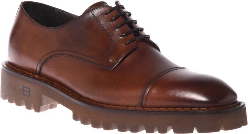 Baldinini Lace-ups in leather Brown Heren