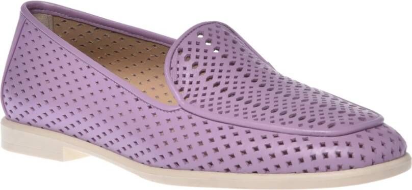 Baldinini Loafer in lilac calfskin Purple Dames