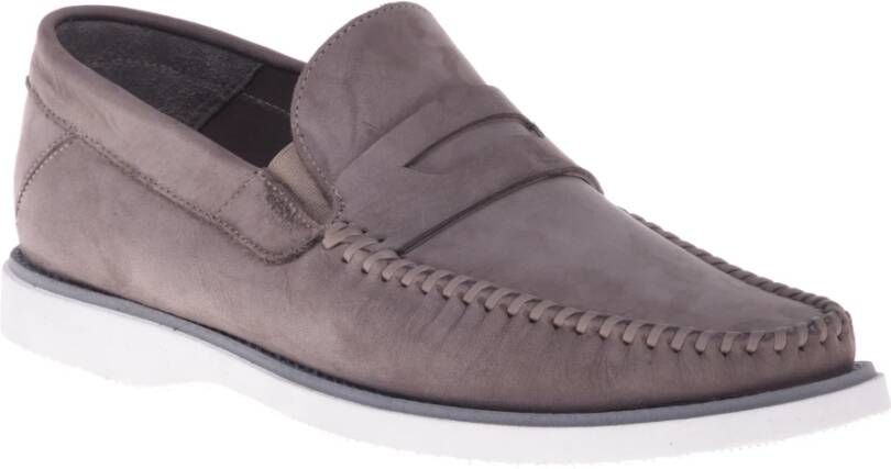 Baldinini Loafer in taupe nubuck Beige Heren