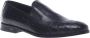 Baldinini Loafers in black leather Black Heren - Thumbnail 1