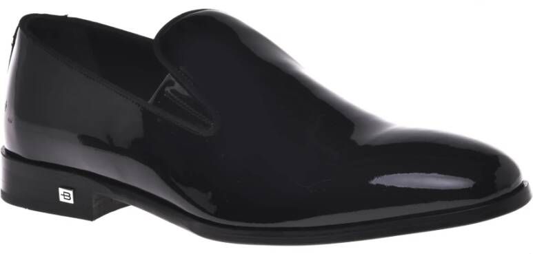 Baldinini Loafers in black patent leather Black Heren