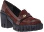 Baldinini Loafers in brown suede Brown Dames - Thumbnail 1