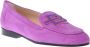 Baldinini Loafers in purple suede Purple Dames - Thumbnail 1