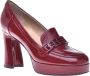 Baldinini Loafers in red naplak Red Dames - Thumbnail 1