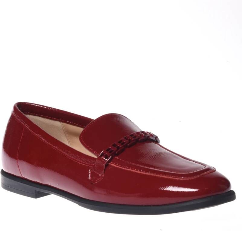 Baldinini Loafers in red naplak Red Dames