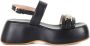 Baldinini Platform Sandalen Black Dames - Thumbnail 1