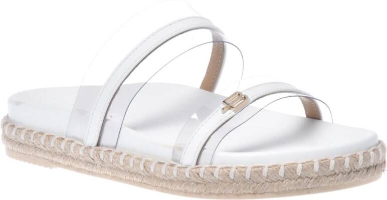 Baldinini Slipper in white nappa leather White Dames