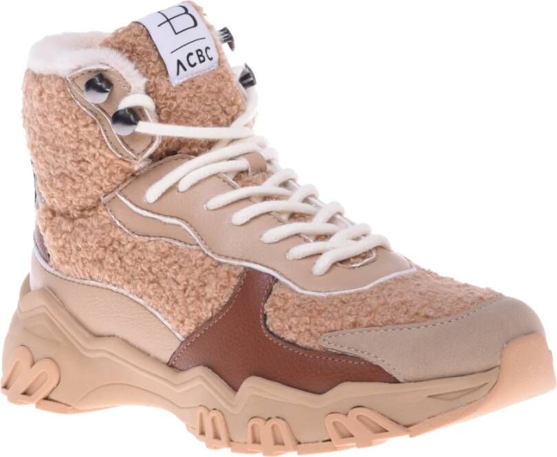 Baldinini Trainers in beige eco-leather Brown Dames