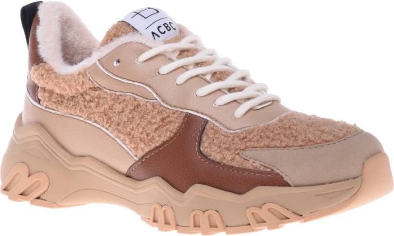 Baldinini Trainers in beige eco-leather Brown Dames