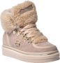 Baldinini Trainers in beige suede and sheepskin Beige Dames - Thumbnail 1