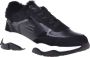 Baldinini Trainers in black leather and suede Black Dames - Thumbnail 1