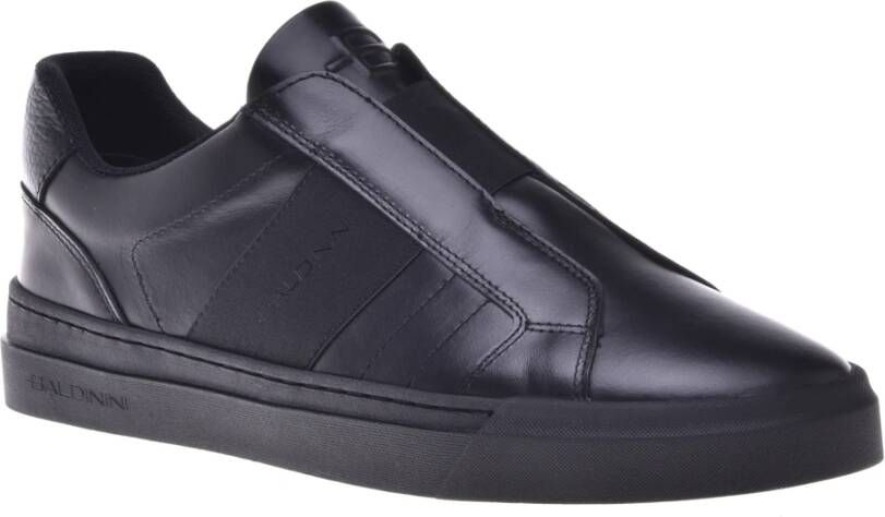 Baldinini Trainers in black leather Black Heren