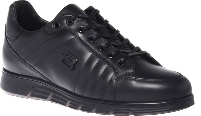 Baldinini Trainers in black leather Black Heren