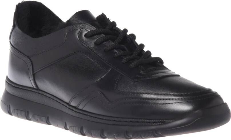 Baldinini Trainers in black leather Black Heren