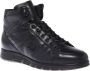 Baldinini Trainers in black leather Black Heren - Thumbnail 1