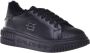 Baldinini Trainers in black leather with glitter Black Dames - Thumbnail 1