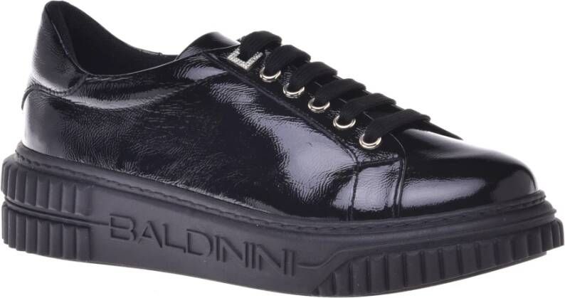 Baldinini Trainers in black naplak Black Dames