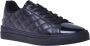 Baldinini Trainers in black quilted leather and patent leather Black Dames - Thumbnail 1