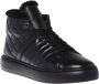 Baldinini Trainers in black speckled leather and quilted leather Black Heren - Thumbnail 1