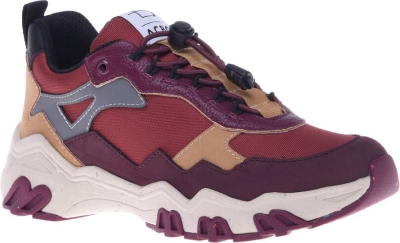 Baldinini Trainers in burgundy eco-leather Multicolor Dames