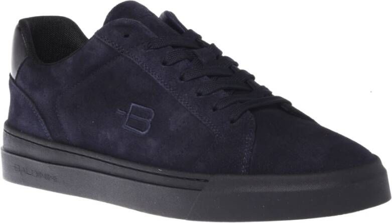 Baldinini Trainers in dark blue suede Blue Heren