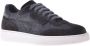 Baldinini Trainers in dark grey suede and fabric Gray Heren - Thumbnail 1