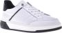 Baldinini Trainers in white leather and tumbled leather White Heren - Thumbnail 1