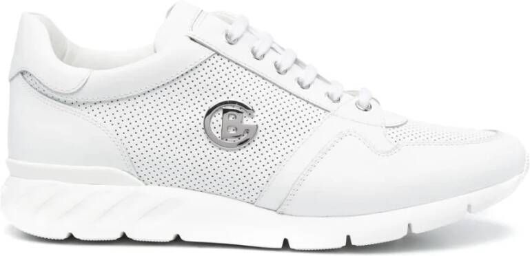 Baldinini Witte Casual Sneakers voor Mannen White Heren