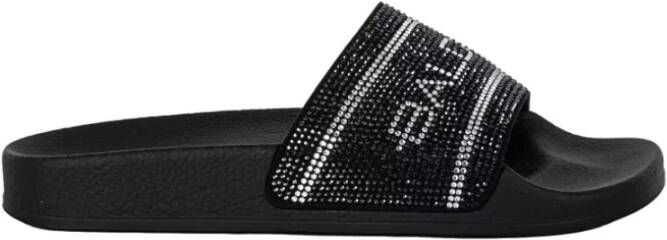 Baldinini Slipper in black microfibre Black Dames