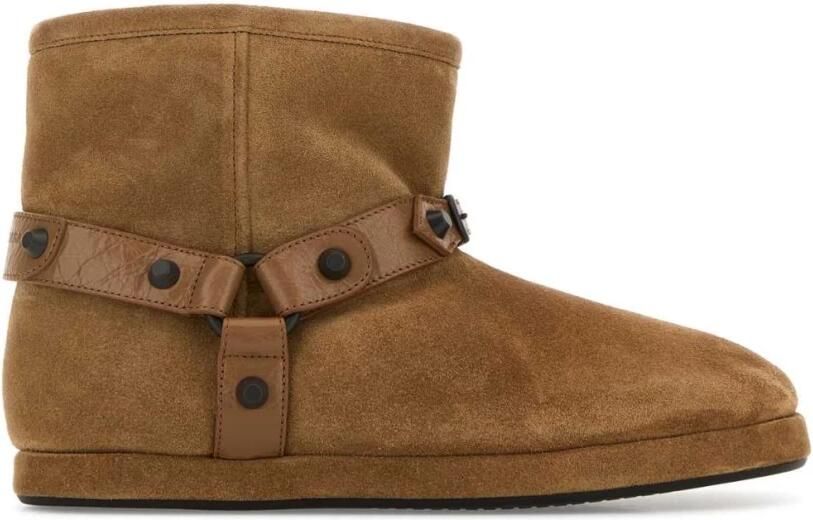 Balenciaga Suede Harness Boots