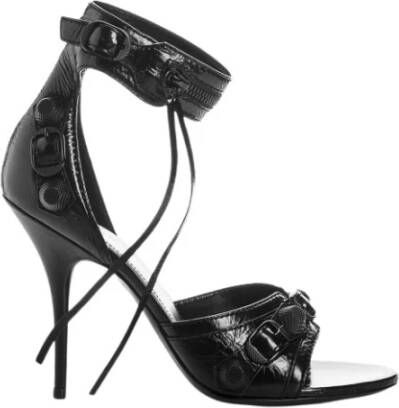 Balenciaga Cagole Sandalen Black Dames