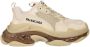 Balenciaga Clear Sole Triple S Sneakers Beige Dames - Thumbnail 1