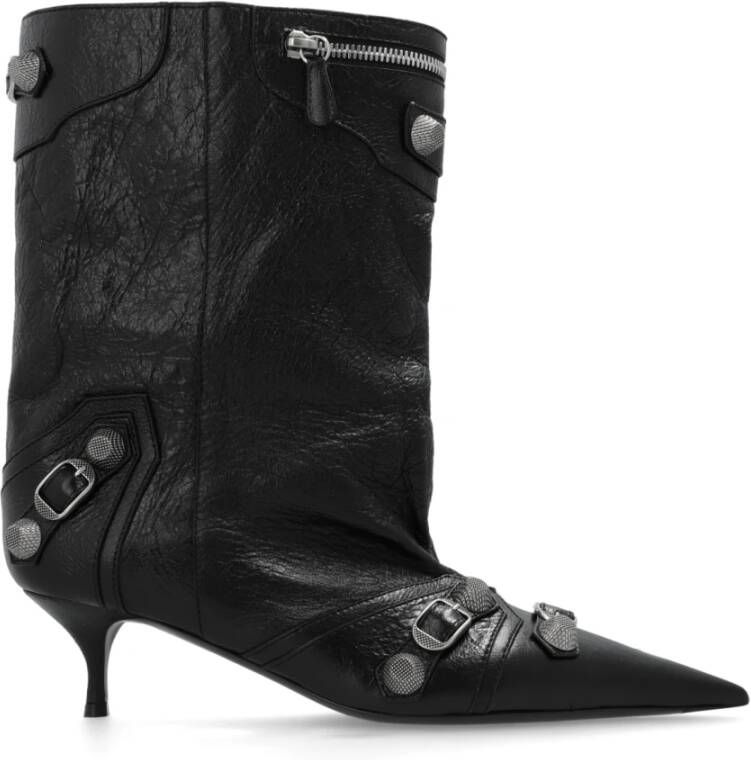 Balenciaga Enkellaarsjes met hak Black Dames