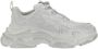 Balenciaga Gestructureerde Platform Geweven Sneakers White Heren - Thumbnail 1