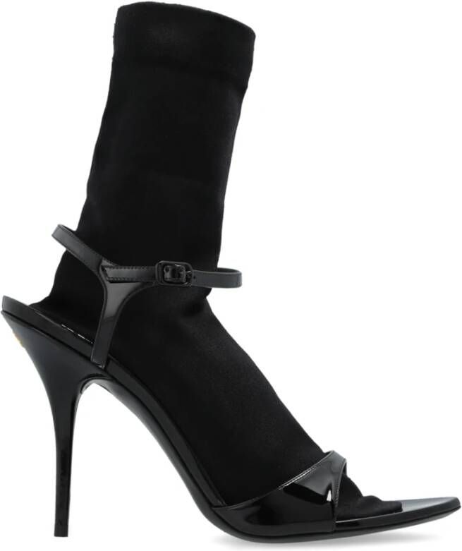 Balenciaga Hakken schoenen Avenue Sock Black Dames