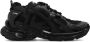 Balenciaga Zwarte Runner Sneakers Met Distressed Effect Black Dames - Thumbnail 1