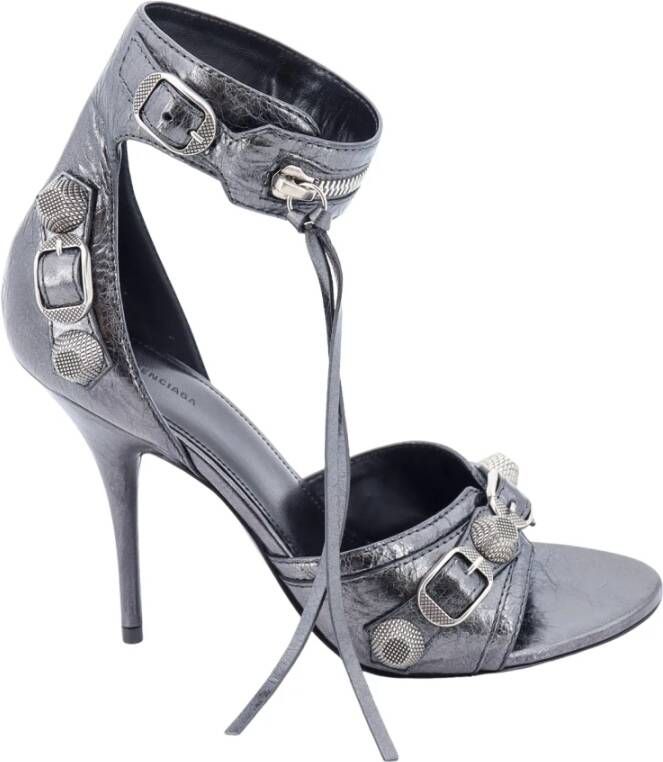 Balenciaga High Heel Sandals Gray Dames