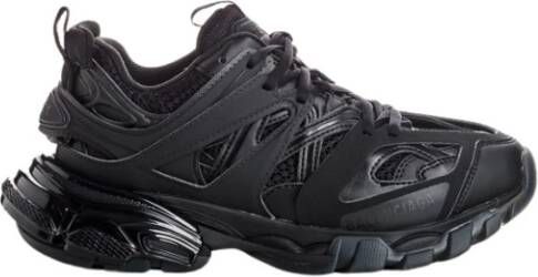 Balenciaga Iconic Track Clear Sole Sneakers Black Dames