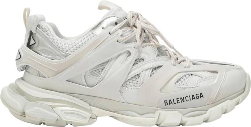 Balenciaga Lage Sneaker met Track Sole White Dames