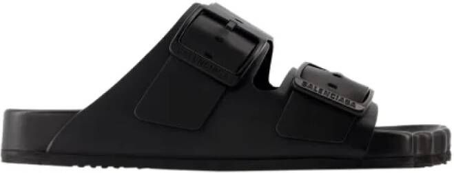 Balenciaga Leather flats Black Dames