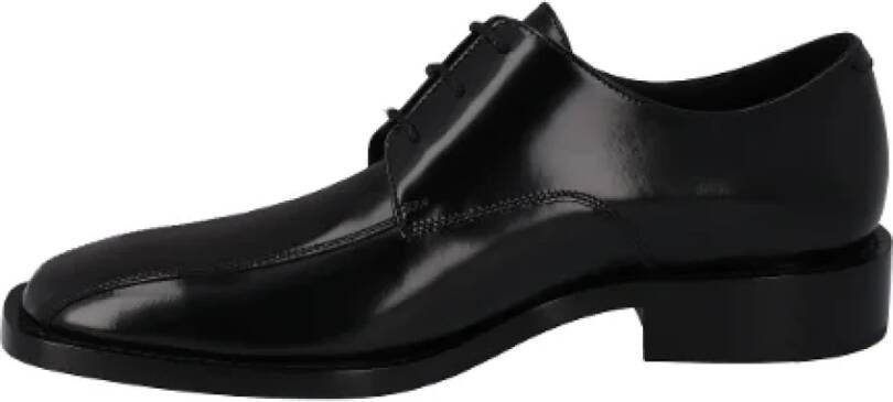 Balenciaga Leather flats Black Heren