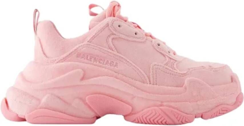 Balenciaga Leather sneakers Pink Dames