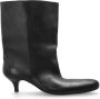 Balenciaga Leren laarzen Cagole Black Heren - Thumbnail 1