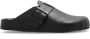 Balenciaga Leren slides Black Dames - Thumbnail 1