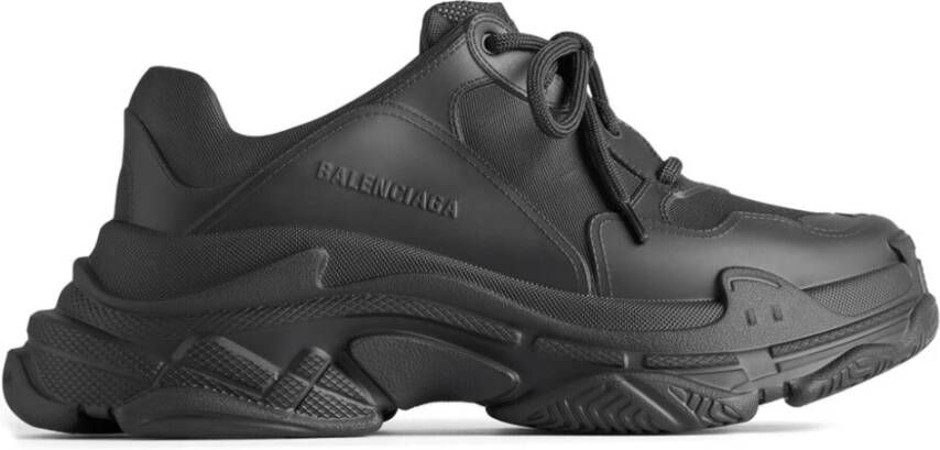 Balenciaga Lichtgewicht technische sneakers met trekking-geïnspireerde veters Black Heren