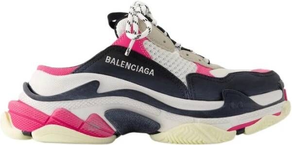 Balenciaga Mesh Triple S Mules Multi Meerkleurig Dames