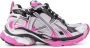 Balenciaga Mesh Nylon Lage Sneakers Pink Dames - Thumbnail 1