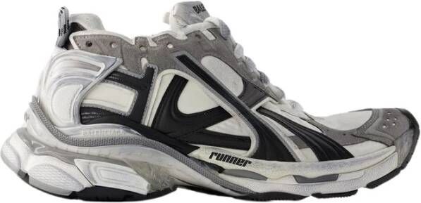 Balenciaga Nylon Runner Sneakers Grijs Gray Dames